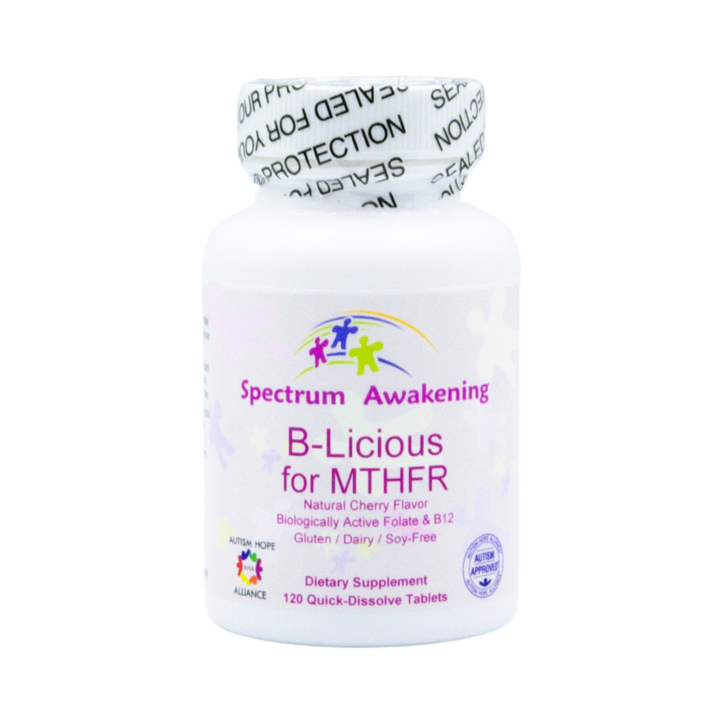 サプリメント B-Licious for MTHFR | Chewable Methylfolate and MethylB12