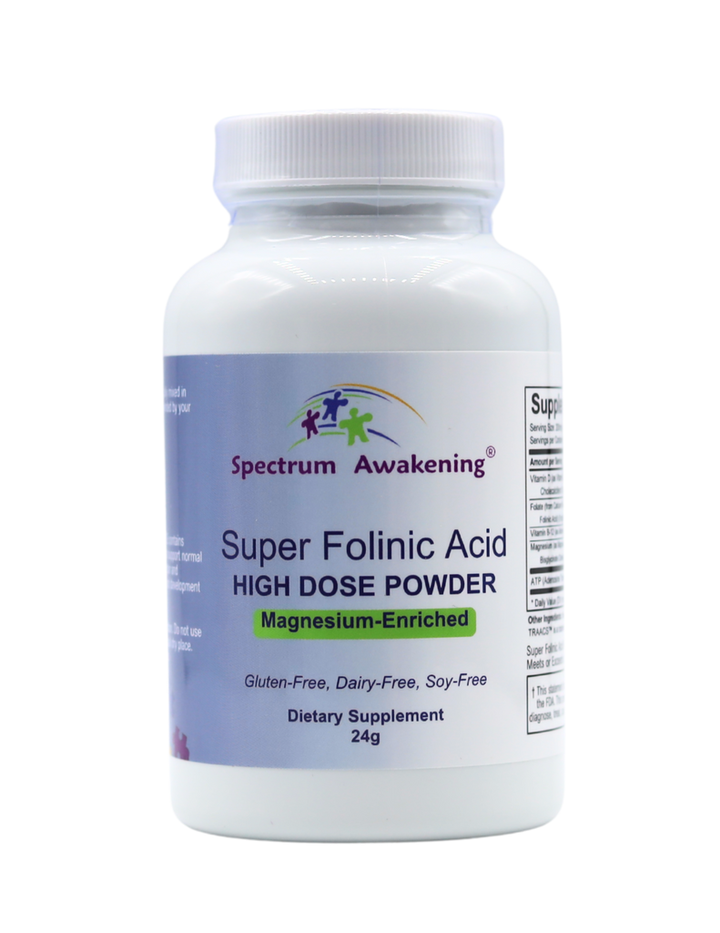 Super Folinic Acid HIGH DOSE / Generic OTC Leucovorin – Spectrum Awakening