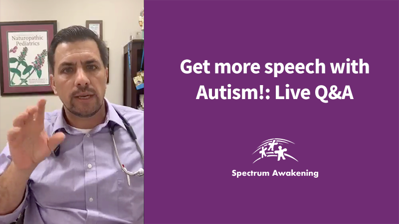 Get more speech with Autism!: Live Q&A