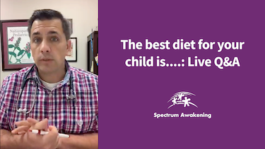 The best diet for your child is....: Live Q