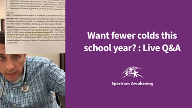 Want fewer colds this school year?: Live Q&A
