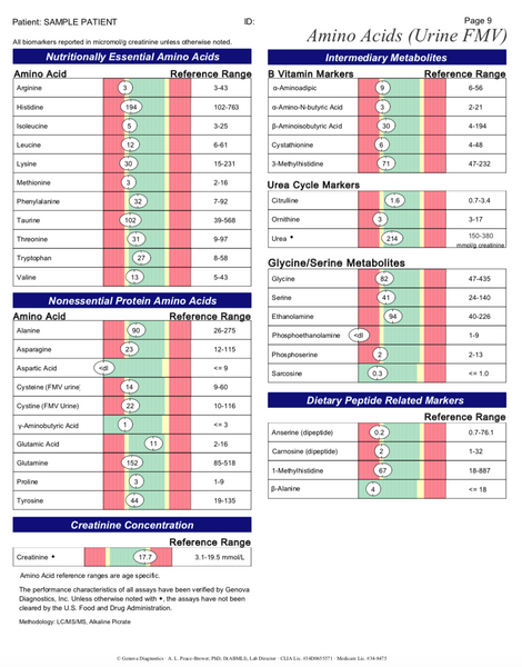 OAT Organic Acid Test - Genova - USA ONLY – Spectrum Awakening